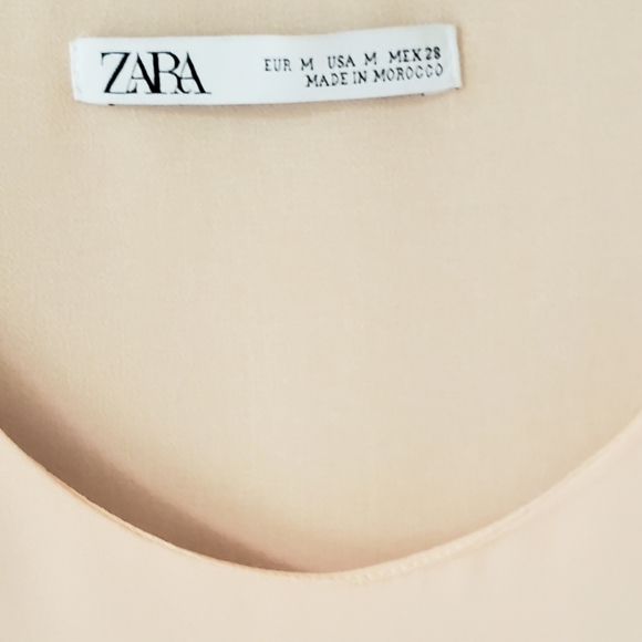 ZARA SUMMER SLEEVELESS 2 LAYERS TUNIC ( SIZE M ) - Picture 4 of 4